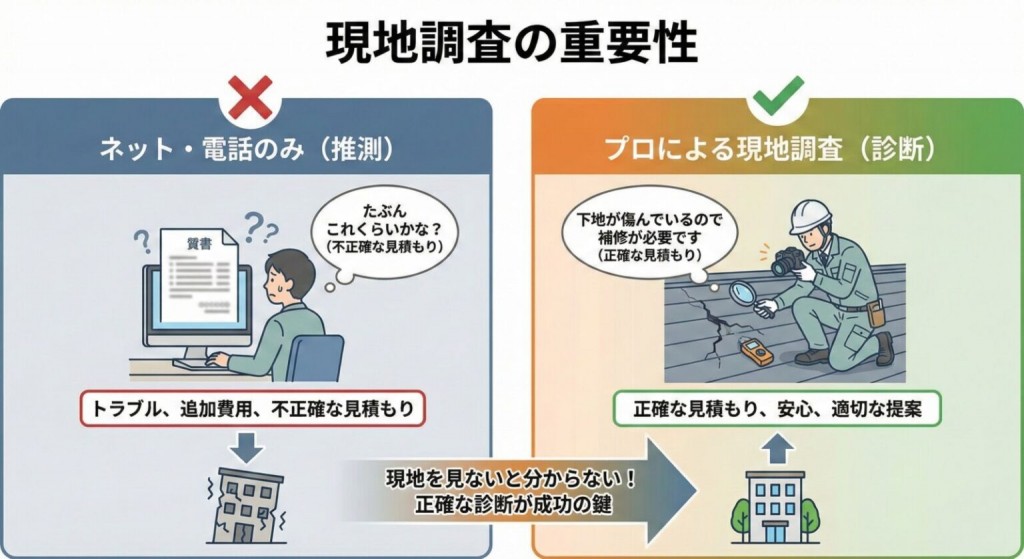 現地調査の重要性