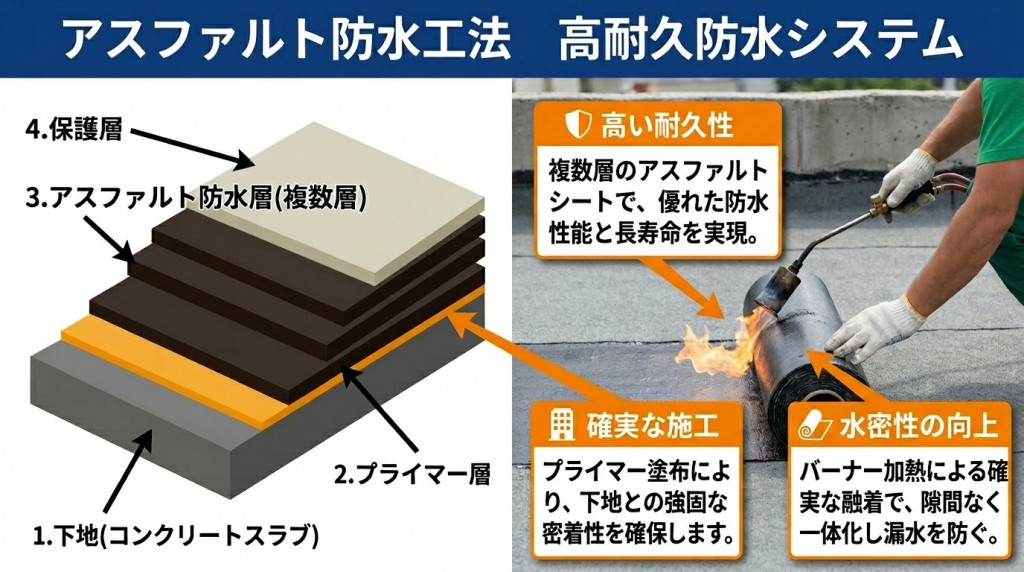 アスファルト防水